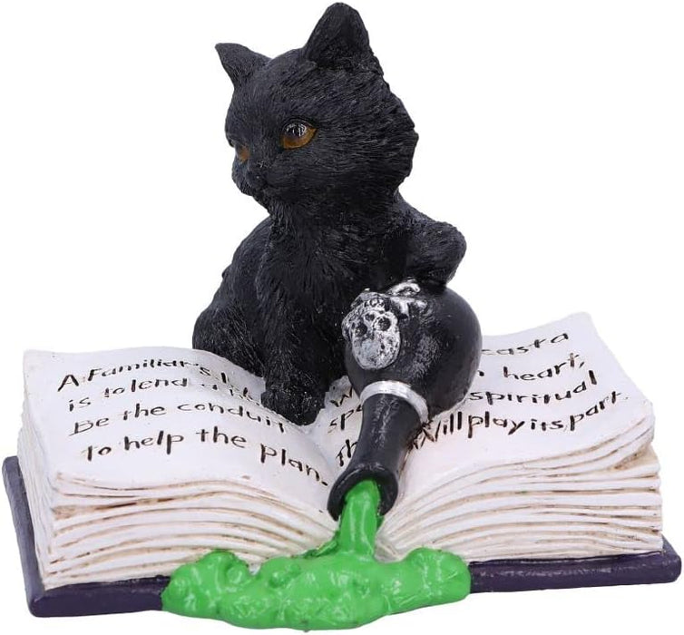 Nemesis Now Mischievous Feline Cat Figurine, Black, 10.5cm