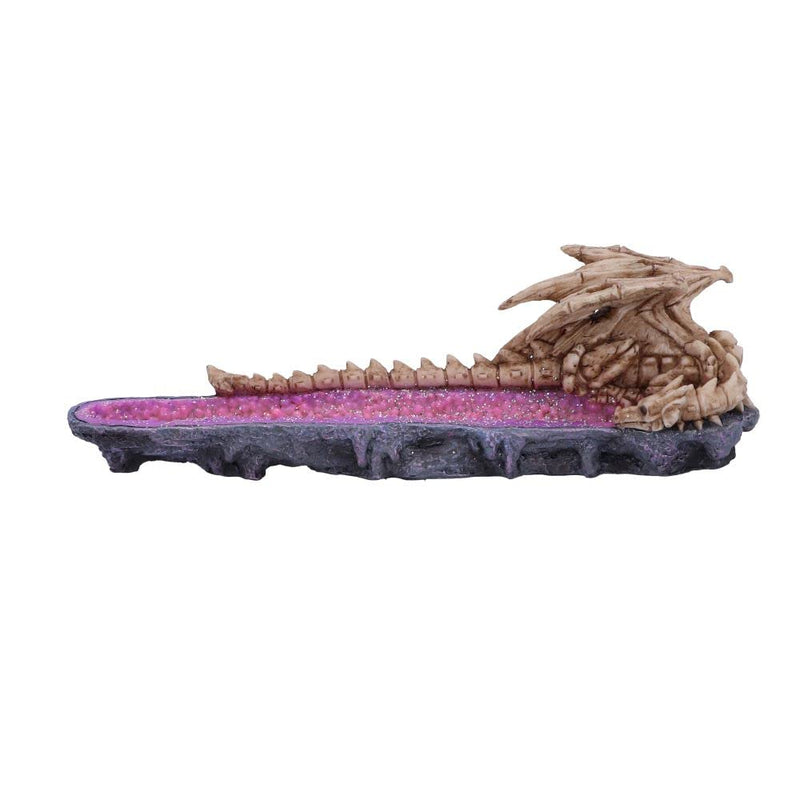 Skeletal Slumber Dragon Incense Burner 26.7Cm