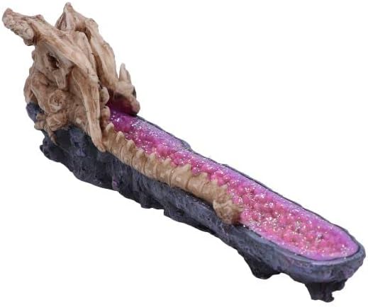 Skeletal Slumber Dragon Incense Burner 26.7Cm