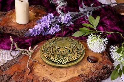 Wise Fragrance Owl Incense Burner 13.7Cm