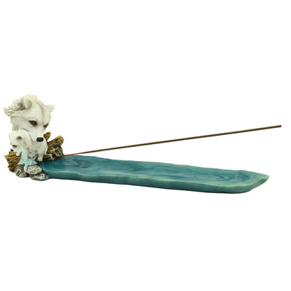 Mother`S Watch Wolf Incense Burner 28.3Cm