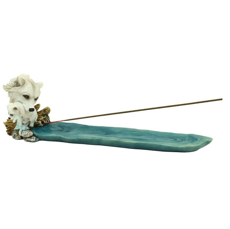 Mother`S Watch Wolf Incense Burner 28.3Cm