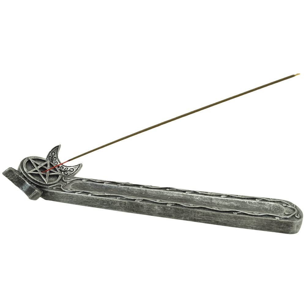 Twilight Triple Moon Incense Burner 27.3Cm