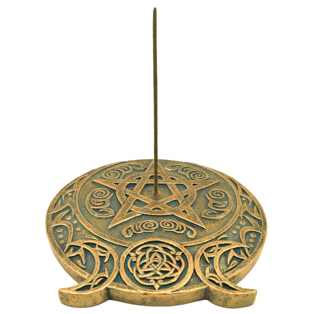 Triple Moon Fragrance Incense Burner 13.7Cm