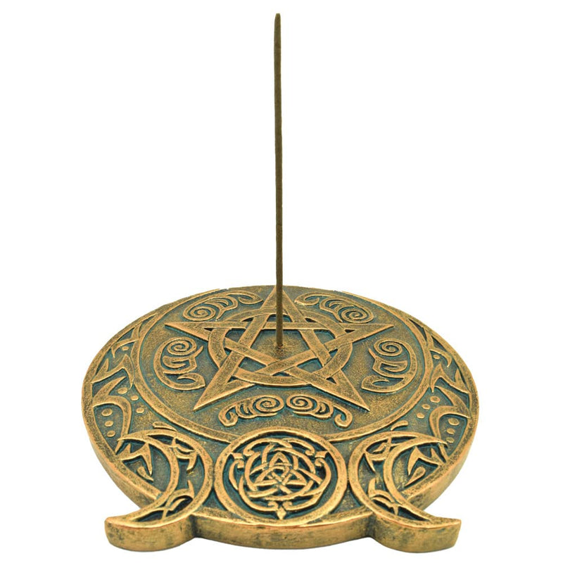 Triple Moon Fragrance Incense Burner 13.7Cm