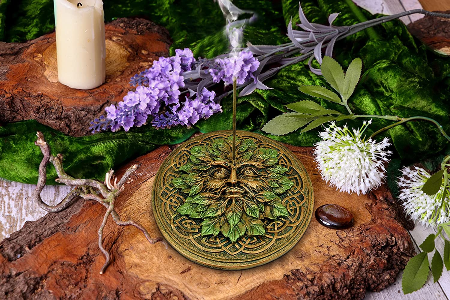 Forest Fragrance Tree Spirit Incense Burner 13.7Cm