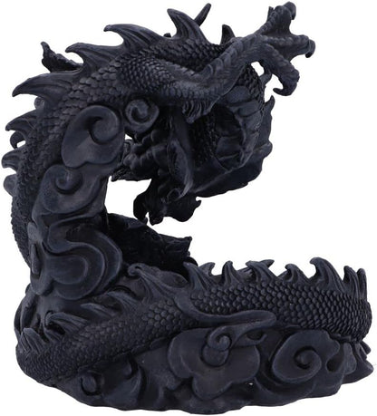 Heilong Asian Inspired Dragon Backflow Incense Burner 17.5Cm