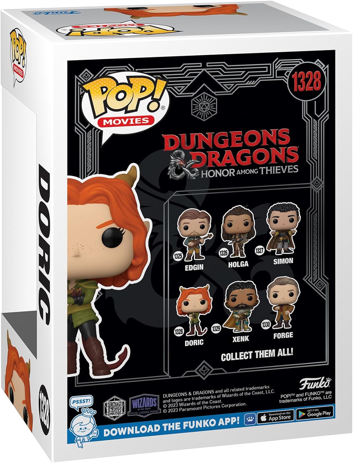 Funko Pop! Movies: Dungeons & Dragons - Doric - D&D - Figura de Vinilo Coleccionable - Idea de Regalo- Mercancia Oficial - Juguetes para Niños y Adultos - Video Games Fans