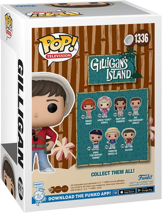 Funko POP! TV: Gilligan’s Island - Gilligan - Gilligan's Island - Collectable Vinyl Figure - Gift Idea - Official Merchandise - Toys For Kids & Adults - TV Fans - Model Figure For Collectors