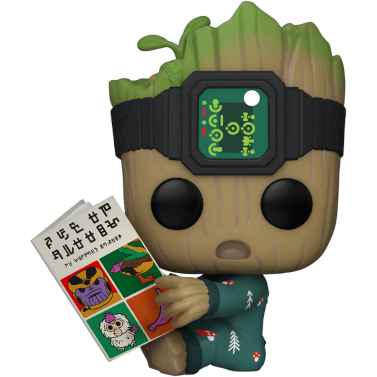 Funko POP! Marvel: Guardians Of the Galaxy - Groot PJs With Book - Groot Shorts - Collectable Vinyl Figure - Gift Idea - Official Merchandise - Toys for Kids & Adults - TV Fans