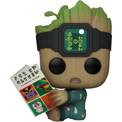 Funko POP! Marvel: Guardians Of the Galaxy - Groot PJs With Book - Groot Shorts - Collectable Vinyl Figure - Gift Idea - Official Merchandise - Toys for Kids & Adults - TV Fans