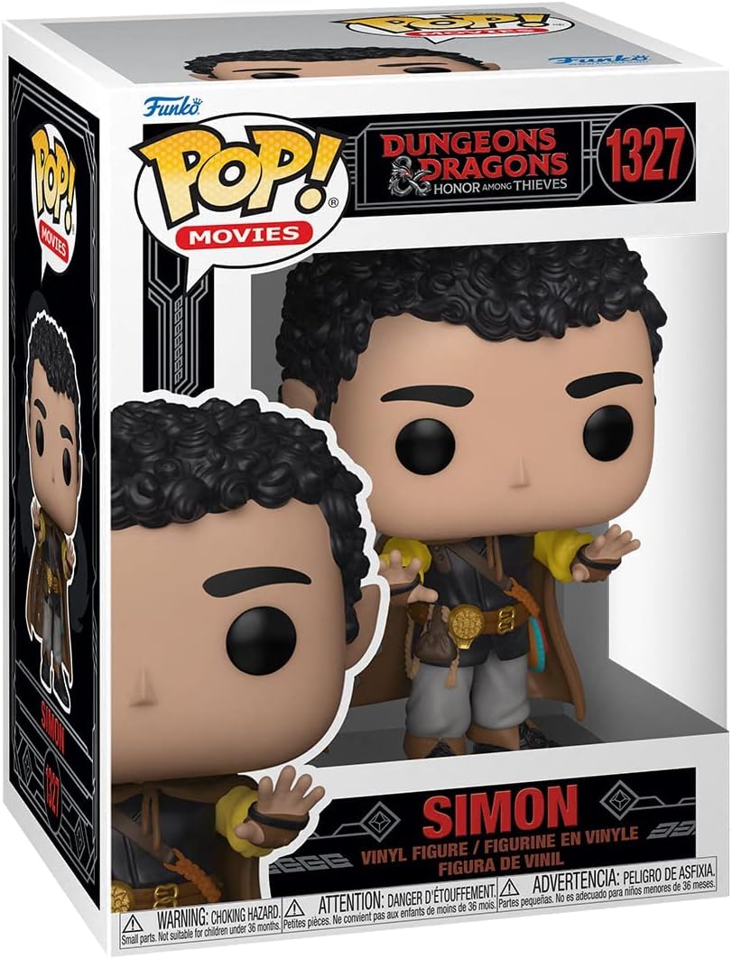 Funko POP! Movies: Dungeons & Dragons - Simon - D&D - Collectable Vinyl Figure - Gift Idea - Official Merchandise - Toys for Kids & Adults - Video Games Fans - Model Figure for Collectors and Display