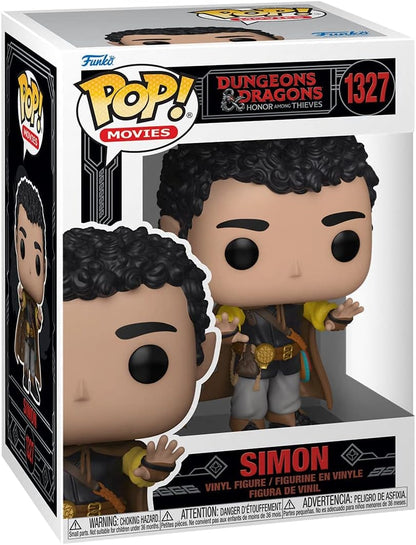 Funko POP! Movies: Dungeons & Dragons - Simon - D&D - Collectable Vinyl Figure - Gift Idea - Official Merchandise - Toys for Kids & Adults - Video Games Fans - Model Figure for Collectors and Display