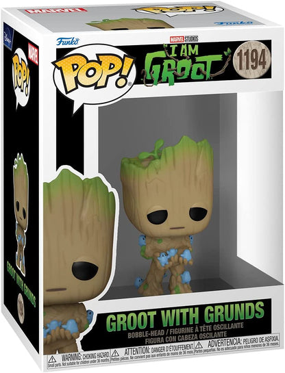 Funko POP! Marvel: Guardians Of The Galaxy - Groot With Grunds - Groot Shorts - Collectable Vinyl Figure - Gift Idea - Official Merchandise - Toys For Kids & Adults - TV Fans
