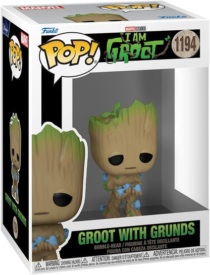 Funko POP! Marvel: Guardians Of The Galaxy - Groot With Grunds - Groot Shorts - Collectable Vinyl Figure - Gift Idea - Official Merchandise - Toys For Kids & Adults - TV Fans