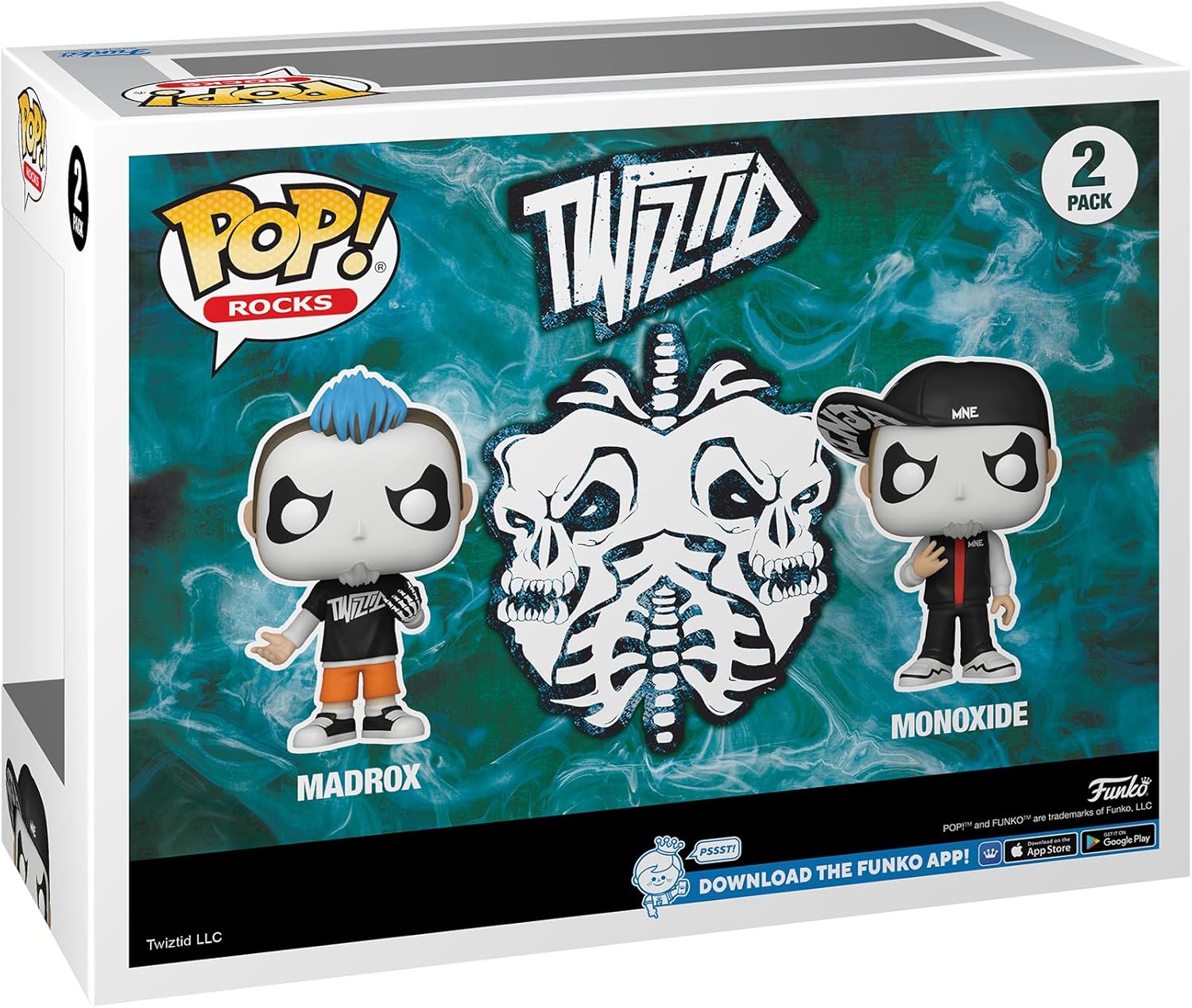 Funko POP! Rocks: Twiztid 2pk - Jamie Madrox - Collectable Vinyl Figure - Gift Idea - Official Merchandise - Toys for Kids & Adults - Music Fans - Model Figure for Collectors and Display