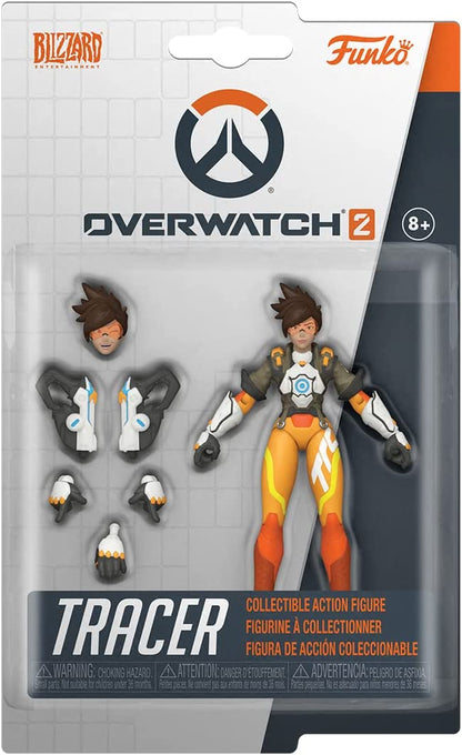Funko Action Figure: OW 2- Tracer 3.75'' - Overwatch - Collectable Toy - Gift Idea - Official Merchandise - for Boys, Girls, Kids & Adults - Video Games Fans