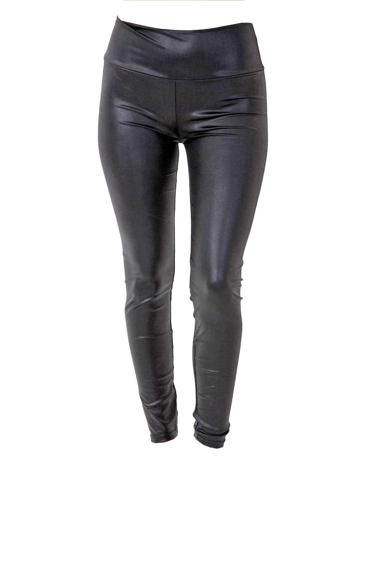 PunkJewelry Tattoo dameslegging, modieuze leggings, broek, lederlook