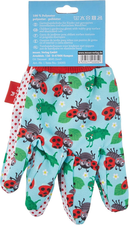 Moses 16065 Children's Gardening Gloves, Multi-Colour