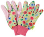 moses. Garden Gloves in Leaf & Blossom Flower Print for Adults Floor and Plant Gloves for Working in the Garden Perfect Protection and Grip (01) Pairs, Colourful
