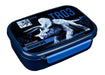 Scooli JURP9903 Children with removable insert-Jurassic World-nursery school made of plastic BPA free-sandwich lunch snack box, Flex, Normal