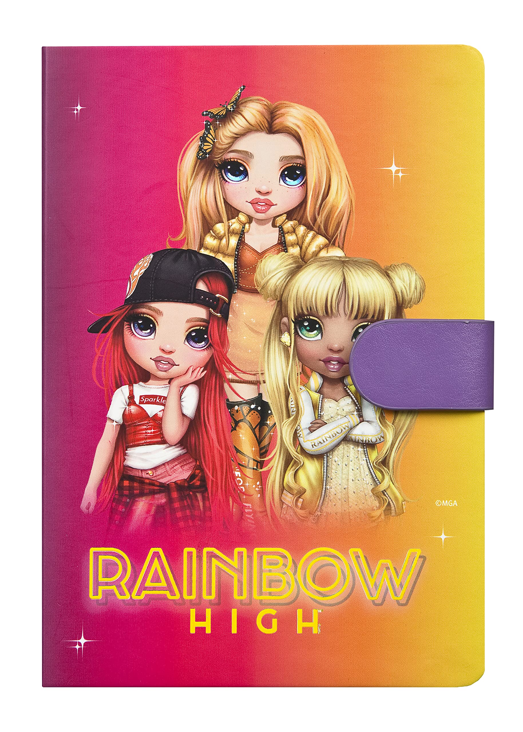 Undercover - Undercover Rainbow High Notitieboek met Magnetische Sluiting