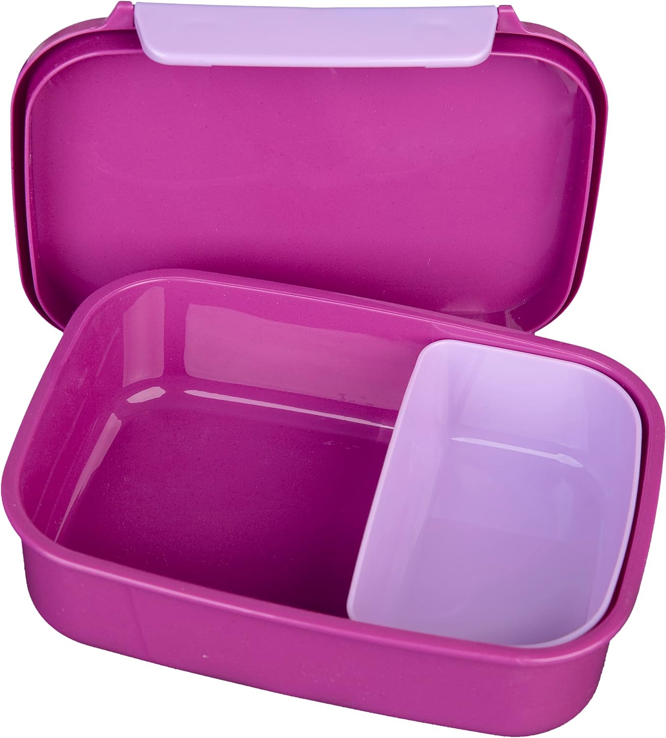 Scooli Fiambrera para niños con inserto extraíble – Rainbow High – Fiambrera para jardín de infancia – Sandwichera Escuela – Fiambrera de plástico sin BPA – Sandwichera – Fiambrera – Fiambrera –