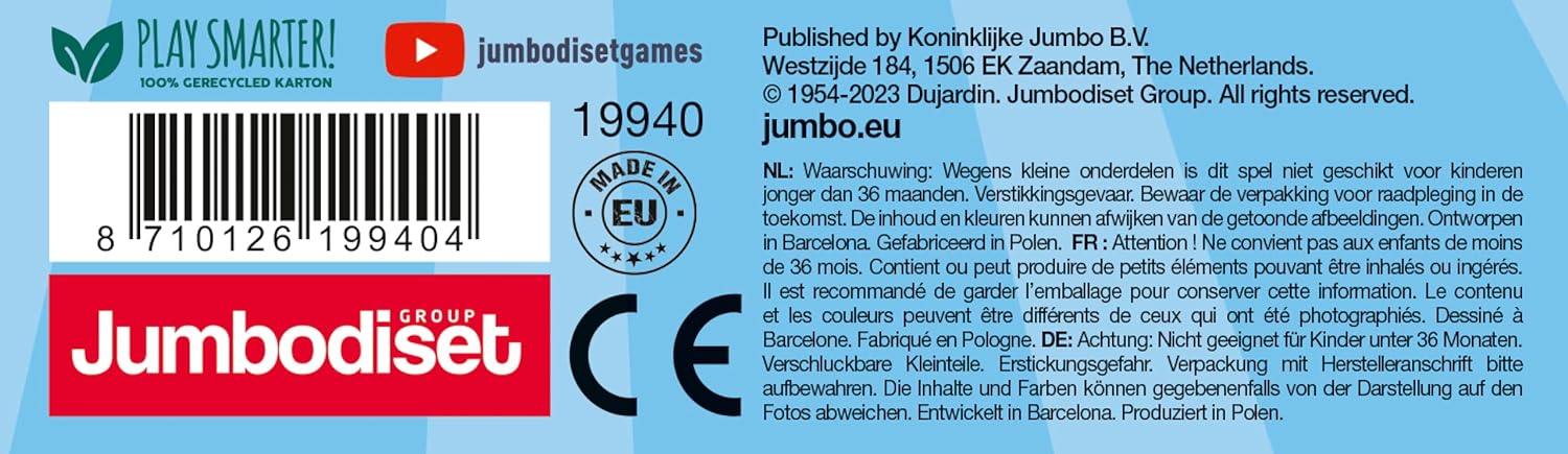 Jumbo - 1000 KM Kaartspel - Vanaf 6 jaar
