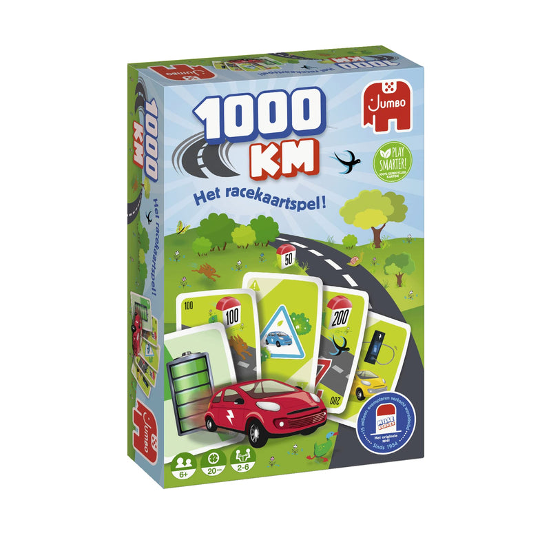 Jumbo - 1000 KM Kaartspel - Vanaf 6 jaar
