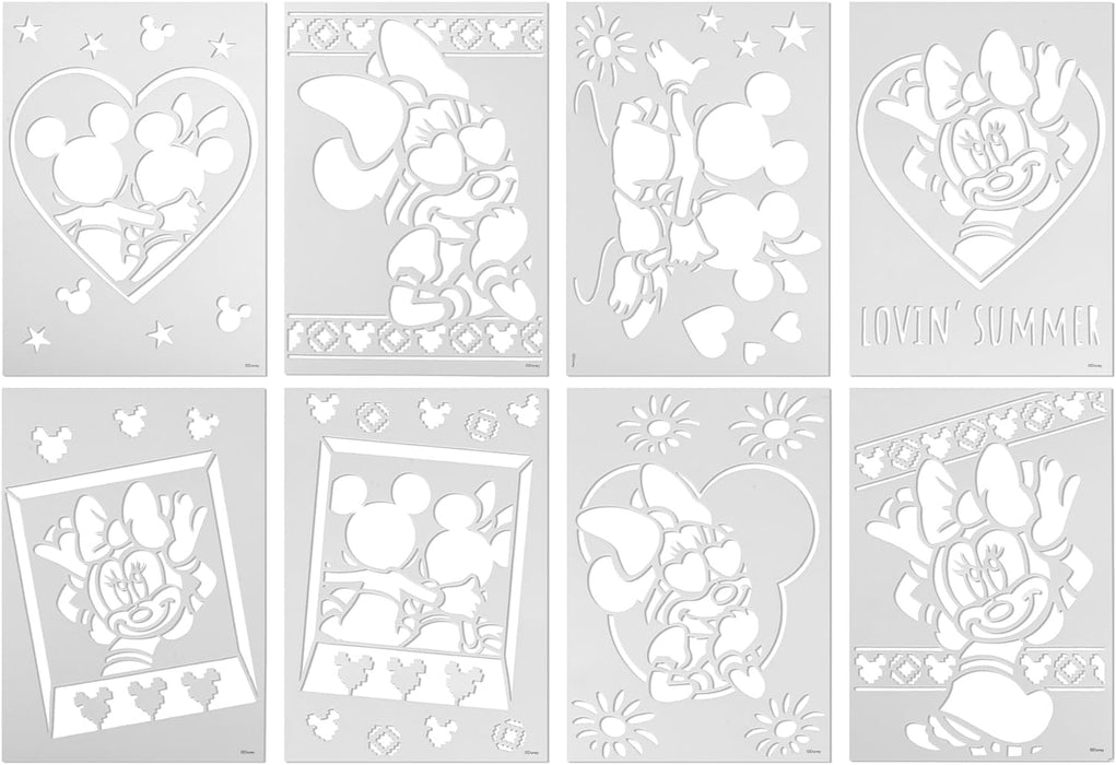 Disney - Minnie Mouse - Juego de bolígrafos con pulverizador Deluxe - Lápices para colorear para niños - Juego de lápices de colores y páginas para colorear - MM22368