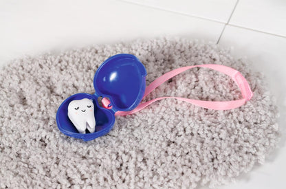 Baby born Bath Cuidado Personal 834282 - 8 accesorios para muñecas de hasta 43 cm - Incluye cepillo de dientes, toalla, biberones y más! - Edad: 3+ años
