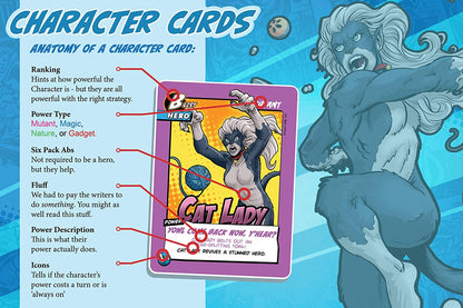 Super Powered Smash Masters: Core Set - Family-Friendly Card Game - Card Games for Adults, Teens, and Kids by Dark Unicorn Games, LLC
