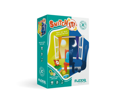 FlexiQ | Switch It! | Board Game | Ages 6+ | 2-8 Players | 10 Minutes Playing Time