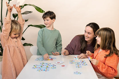 FlexiQ | Pattern Party | Board Game | Ages 5+ | 2-4 Players | 20 Minutes Playing Time