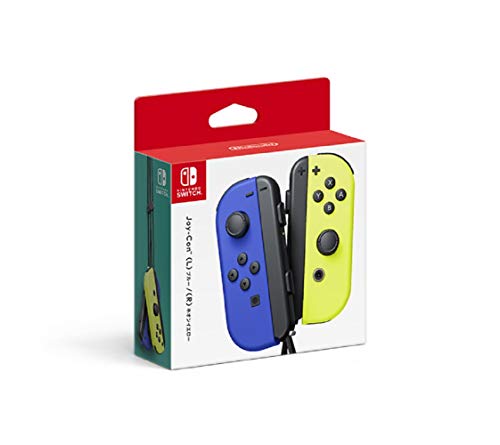 Nintendo Official Switch Joy-Con Pair - Neon Blue/Neon Yellow (Jp) (Switch)