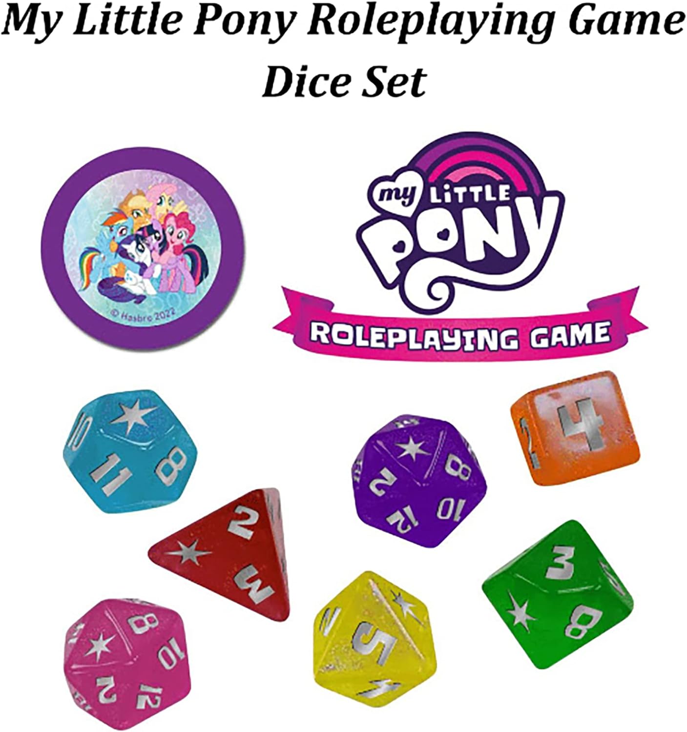 My Little Pony Roleplaying Game Dice Set