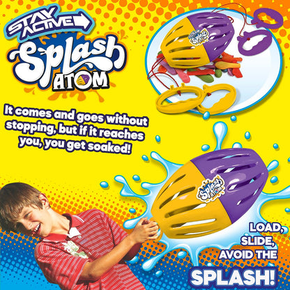 sanja (hk) S07500 Stay Splash Atom, Outdoor and Indoor Family Toy, Active Fun, Girls, Boys Game