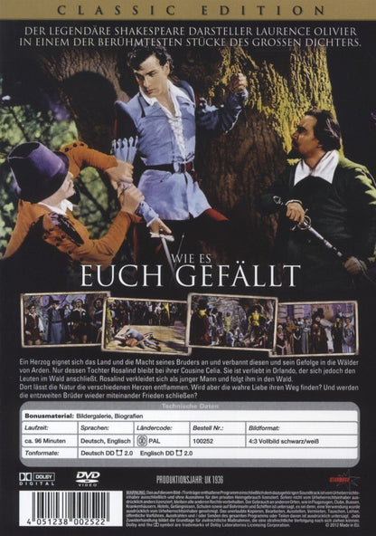 Wie es Euch gefällt