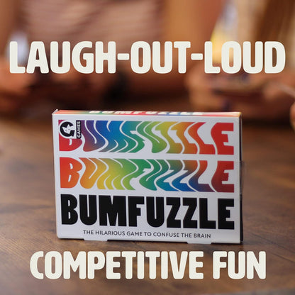 Ginger Fox Bumfuzzle Card Game. Brain Muddling, Fast-Paced Fun for Family Nights In, Parties and More. Great for Adults and Teens over 12 Years Old. Laugh-Out-Loud Quick Action Play For 2+ Players