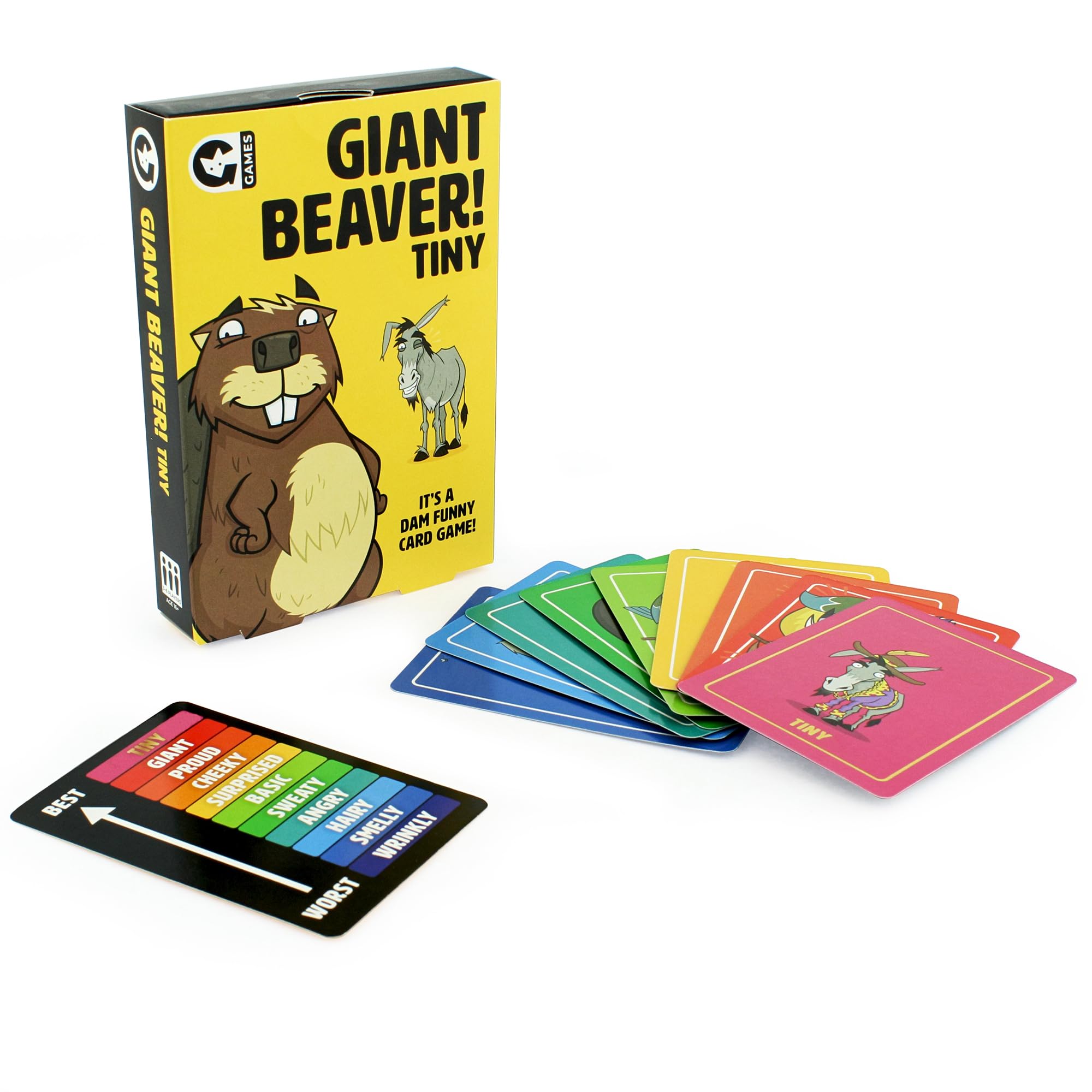 Giant Beaver Tiny Ass /Boardgames