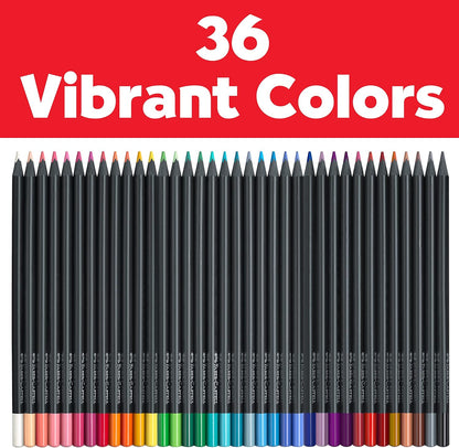 Faber-Castell - Black Edition Colour Pencils 36x