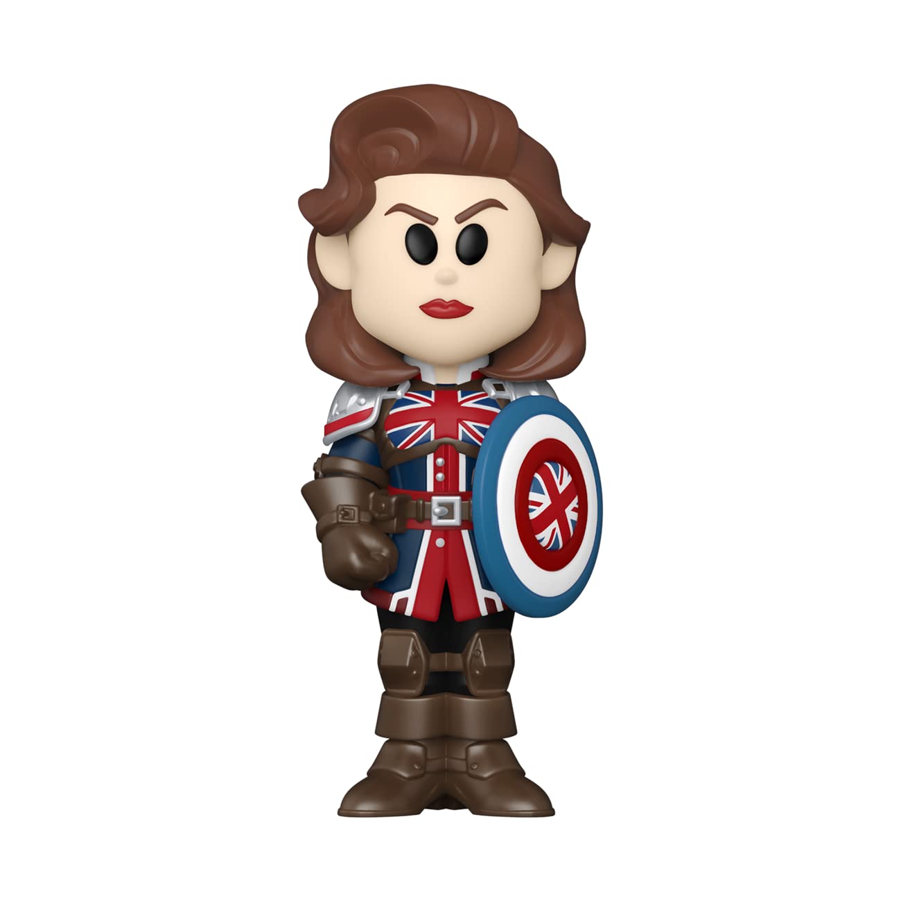 Funko Vinyl SODA: Marvel Friday - What If - Captain Carter - 1/6 Odds for Rare Chase Variant - Collectable Vinyl Figure - Gift Idea - Official Merchandise - Toys for Kids & Adults