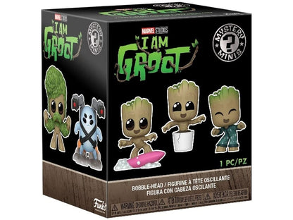 Funko Mystery Mini - Marvel - Guardians of The Galaxy - 1 of 12 to Collect - Styles Vary - Groot Shorts- Vinyl-Sammelfigur - Geschenkidee - Offizielle Handelswaren - TV Fans und Display