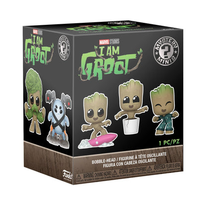 Funko Mystery Mini - Marvel - Guardians of The Galaxy - 1 of 12 to Collect - Styles Vary - Groot Shorts- Vinyl-Sammelfigur - Geschenkidee - Offizielle Handelswaren - TV Fans und Display