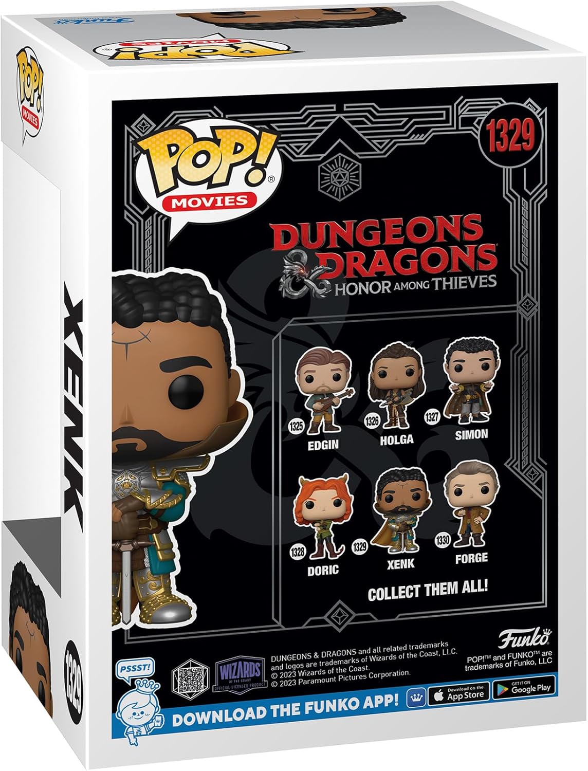 Funko Pop! Movies: Dungeons & Dragons - Xenk - D&D - Figura de Vinilo Coleccionable - Idea de Regalo- Mercancia Oficial - Juguetes para Niños y Adultos - Video Games Fans - Muñeco para Coleccionistas