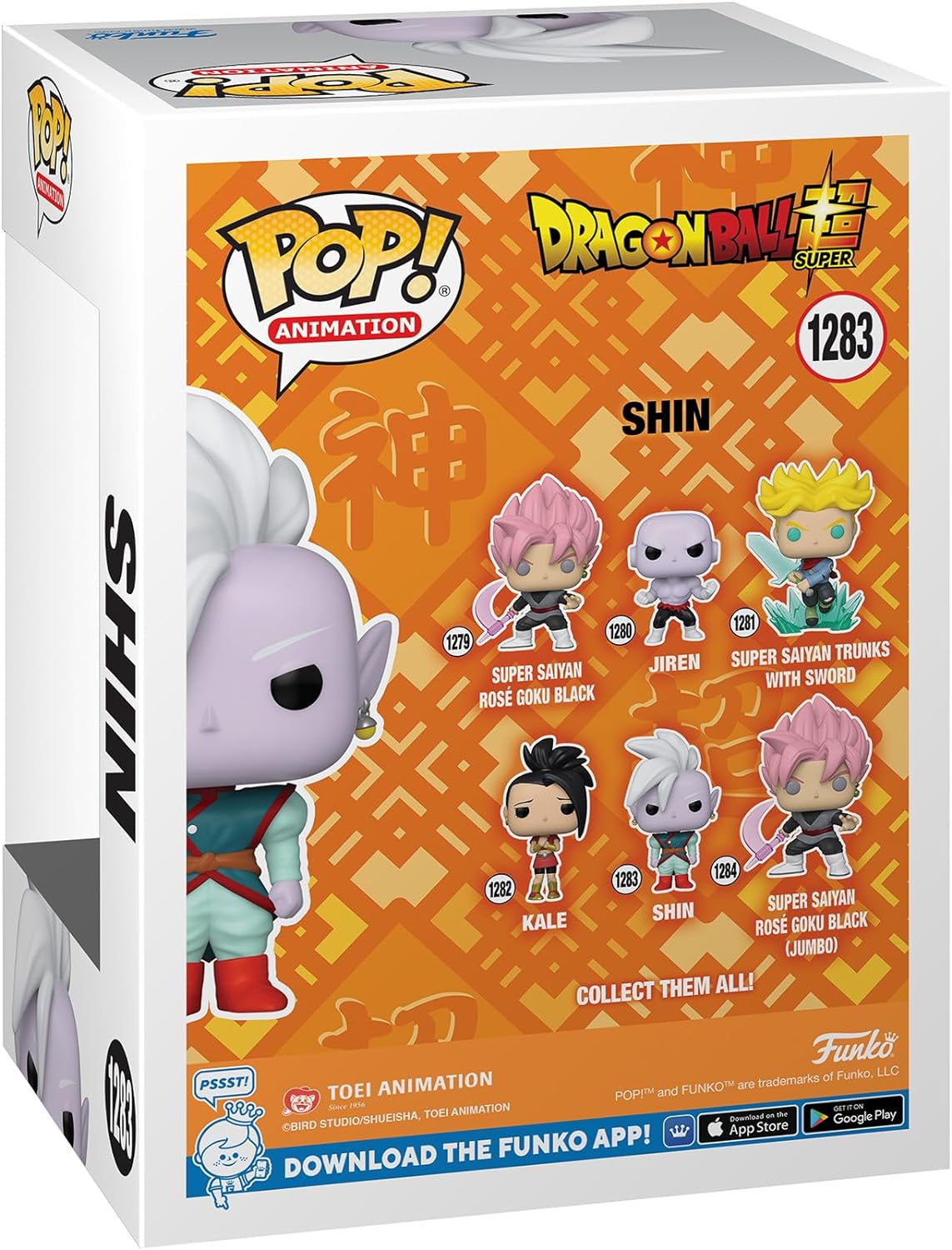Funko POP! Animation: DBS - Shin - Dragon Ball Super - Collectable Vinyl Figure - Gift Idea - Official Merchandise - Toys for Kids & Adults - Anime Fans - Model Figure for Collectors and Display