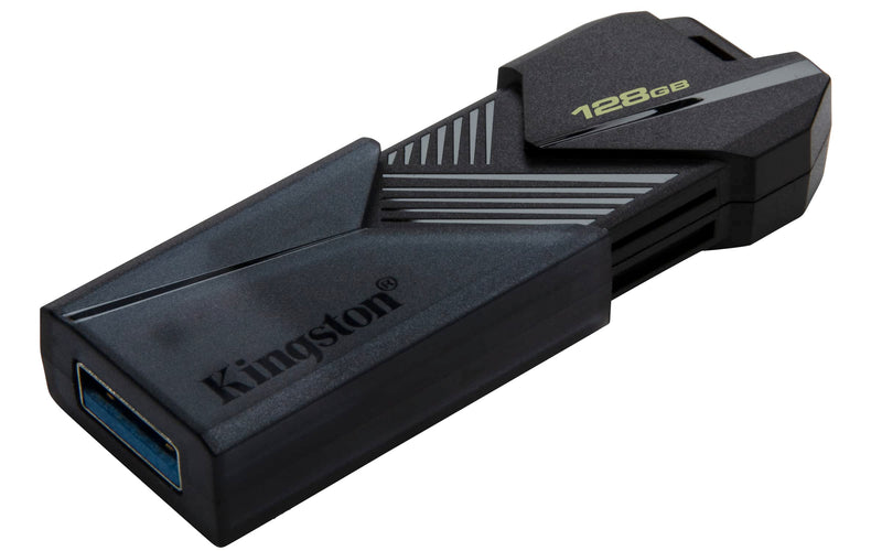 Kingston DataTraveler Exodia Onyx USB Flash Drive 3.2 Gen 1 DTXON/128GB - with Sleek Moving Cap