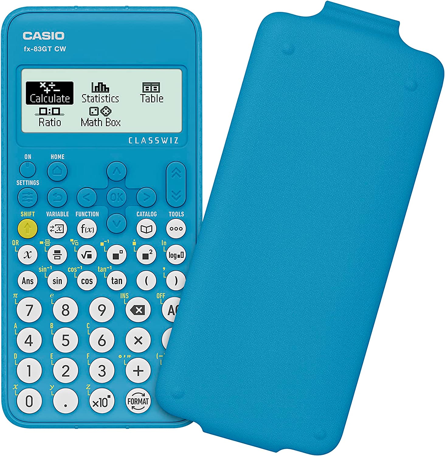 New Casio FX-83GTCW Blue Scientific Calculator