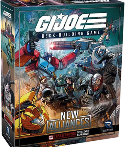 Renegade Game Studios G.I. Joe Deck-Building Game: New Alliances - A Transformers Crossover Expansion, Cooperative Deck-Building Game, Take On The Role of A Pony, Ages 14+, 1-4 Players, 30-70 Min