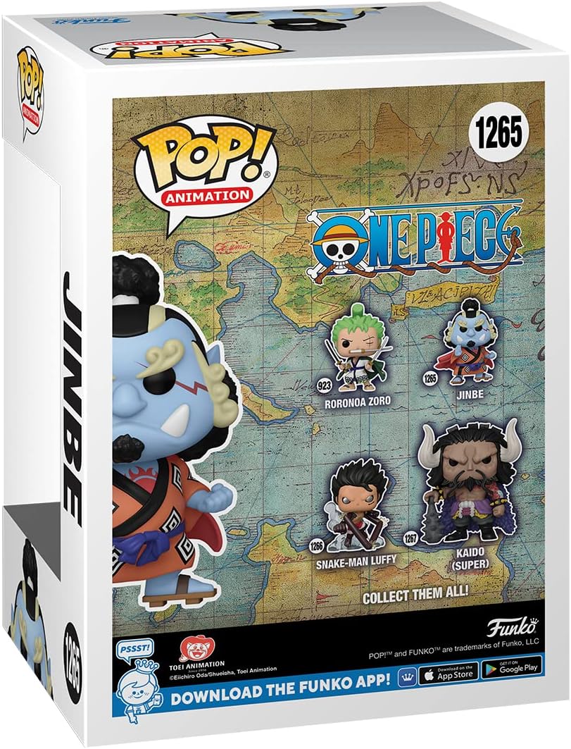 Funko Pop! Animation: One Piece - Jinbe with Chase (Styles May Vary